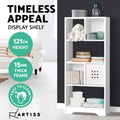Artiss Bookshelf 6 Tiers Display Book Cube Shelves Storage Bookcase White ANA