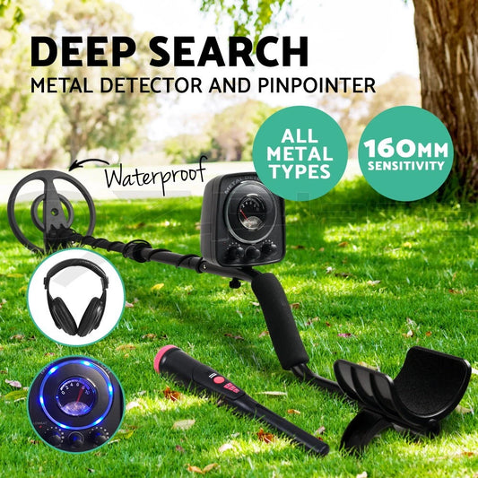 Metal Detector 160MM Deep Sensitive Waterproof Pinpointer Treasure Hunter