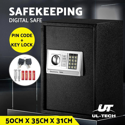 UL-TECH Electronic Digital Home Security Safe Safety Box Office Cash