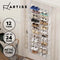 Artiss Shoe Rack Storage Cabinet Hanging Over Door 12-tier Metal Shelves