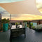 Instahut Sun Shade Sail Cloth Shadecloth Outdoor Canopy Rectangle 280gsm 6x8m
