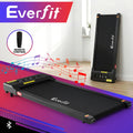 Everfit Treadmill Electric Walking Pad Under Desk Home Gym Fitness 400mm Black