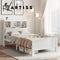 Artiss Bed Frame KING SINGLE Size Wooden Mattress Base with 3 Shelves Headboard