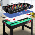 4-In-1 Soccer Table Pool Air Hockey Pool Game Foosball Football Tables Game 4FT