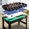 4-In-1 Soccer Table Pool Air Hockey Pool Game Foosball Football Tables Game 4FT
