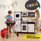 Keezi Kids Kitchen Playset BBQ Grill Toy with Wooden Pretend Play Set 80cm