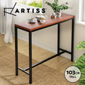 Artiss Bar Table Vintage Industrial Kitchen Cafe Office Desk