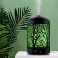 Devanti Ultrasonic Aroma Diffuser Aromatherapy LED Lights Iron Humidifier Forest