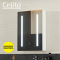 Bathroom Mirror Cabinet LED 500x720mm Medicine Wall Storage