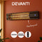 Devanti Electric Strip Heater Infrared Radiant Heaters Reamote control 2000W