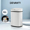 Devanti 82L Motion Sensor Bin Rubbish Automatic Trash Can Kitchen White