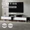 Artiss TV Cabinet Entertainment Unit Extendable 160CM To 220CM 4 Drawers White