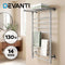 Devanti Heated Towel Rail Bathroom Electric Warmer Clothes Rack Stainless Steel