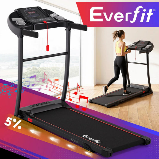 Everfit Treadmill Electric Home Gym Fitness Exercise Equipment Incline 400mm