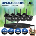 UL-tech Wireless CCTV Security System 8CH NVR 3MP 4 Bullet Cameras