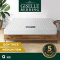 Giselle Bedding 13cm Mattress Tight Top Bed Bonnell Spring Medium Firm QUEEN