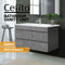 Cefito Vanity Unit 915mm Basin Bathroom Cabinet Storage Wall Hung Sink Grey