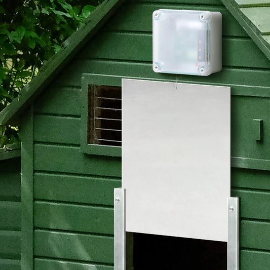 Giantz Automatic Chicken Coop Door Opener (Door Included)Timer Auto Light Sensor