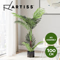 Artiss 100cm Artificial Palm Tree Faux Trees Indoor Decor Plants Outdoor Indoor