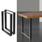 Artiss 2x Coffee Dining Steel Table Legs Industrial Vintage Bench Metal BOX 50CM
