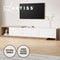 Artiss TV Unit Extendable Entertainment Unit 190-260cm Storage Drawers Stand