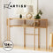 Artiss Console Table Hallway Table Entry Table Display Sofa Table 124CM Pine