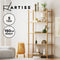Artiss Bookshelf 5 Tiers Bookcase Display Shelves Wooden Storage Stand Rack Pine