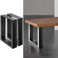 Artiss 2x Coffee Dining Table Legs Steel Industrial Vintage Bench Metal BOX 40CM