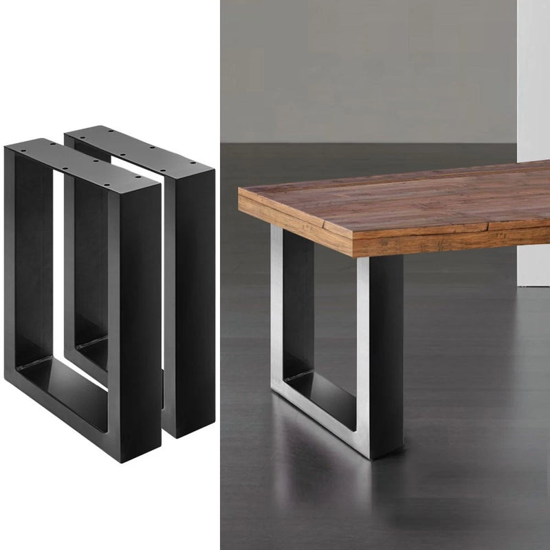 Artiss 2x Coffee Dining Table Legs Steel Industrial Vintage Bench Metal BOX 40CM
